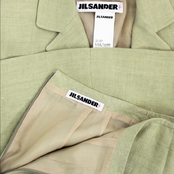 Jil Sander Other - Jil Sander Pale Green Skirt Suit Jil Sander Other - Jil Sander Pale Green Skirt Suit